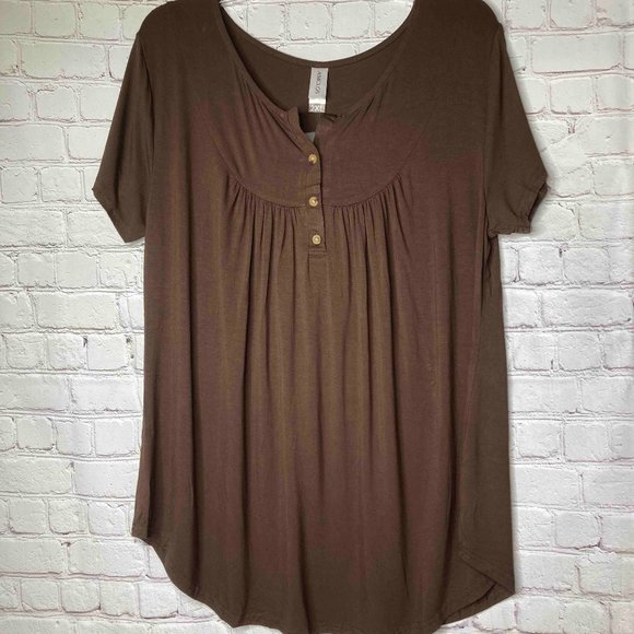 Amclos Womens Tops V Neck - Picture 1 of 3